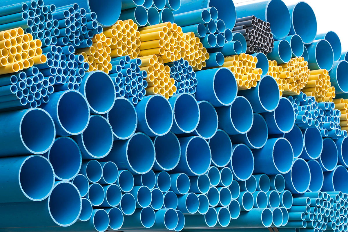 Size of pvc pipes
